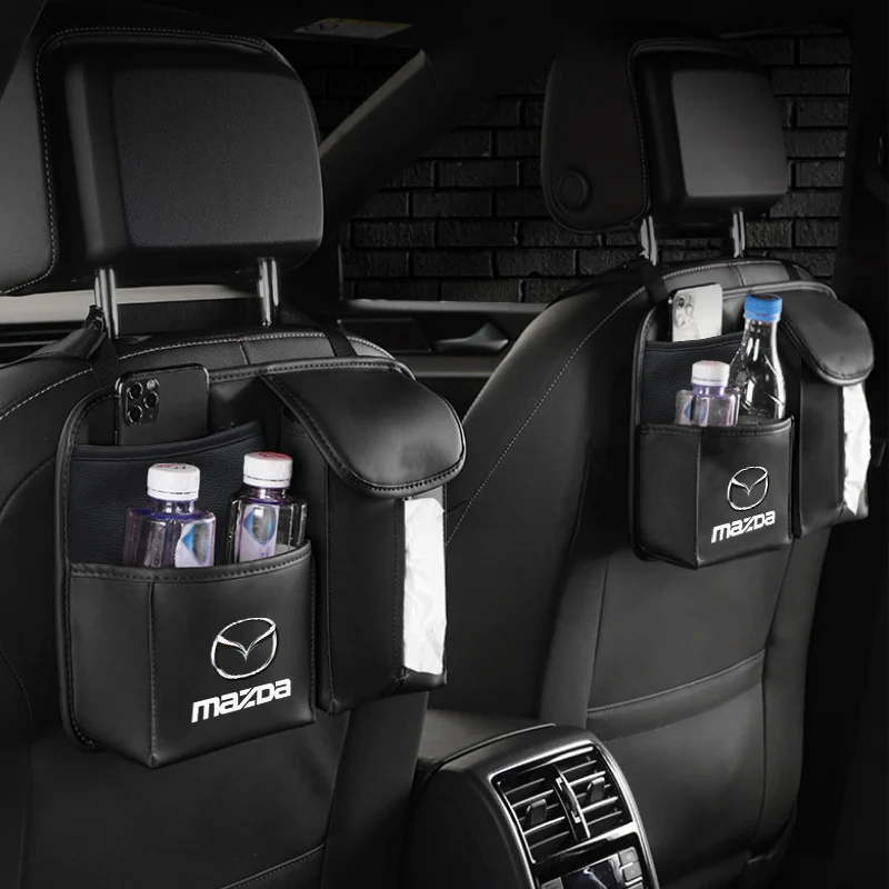 

Car Organizer Auto Back Seat Storage Hanging Bag For Mazda 3 6 2 5 323 Atenza Axela Demio CX3 CX5 CX30 MX3 MX5 Accessories