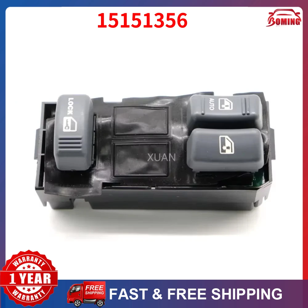 New Master Electric Power Window Lifter Switch DS-1438 For GMC C2500 Jimmy Chevrolet 15151356