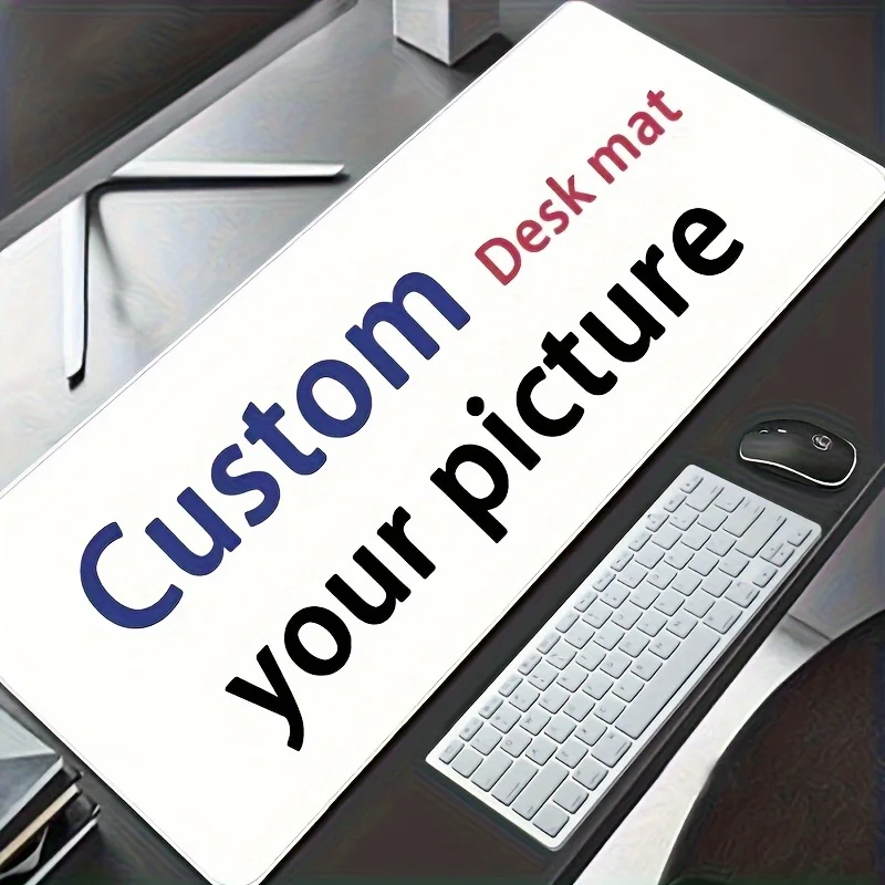 professional tailor-made large mouse pad desk pad rubber anti-slip edge locking office mat pc accessories  Computer Desks pad