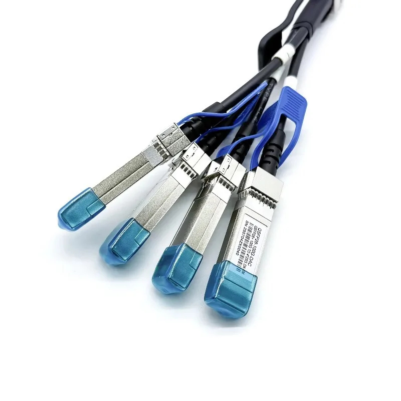 100G SFP+ DAC Passive Copper Dual Axis Direct Connect Cable 1m High Speed Switch Server Router Interconnection Compatible Gear