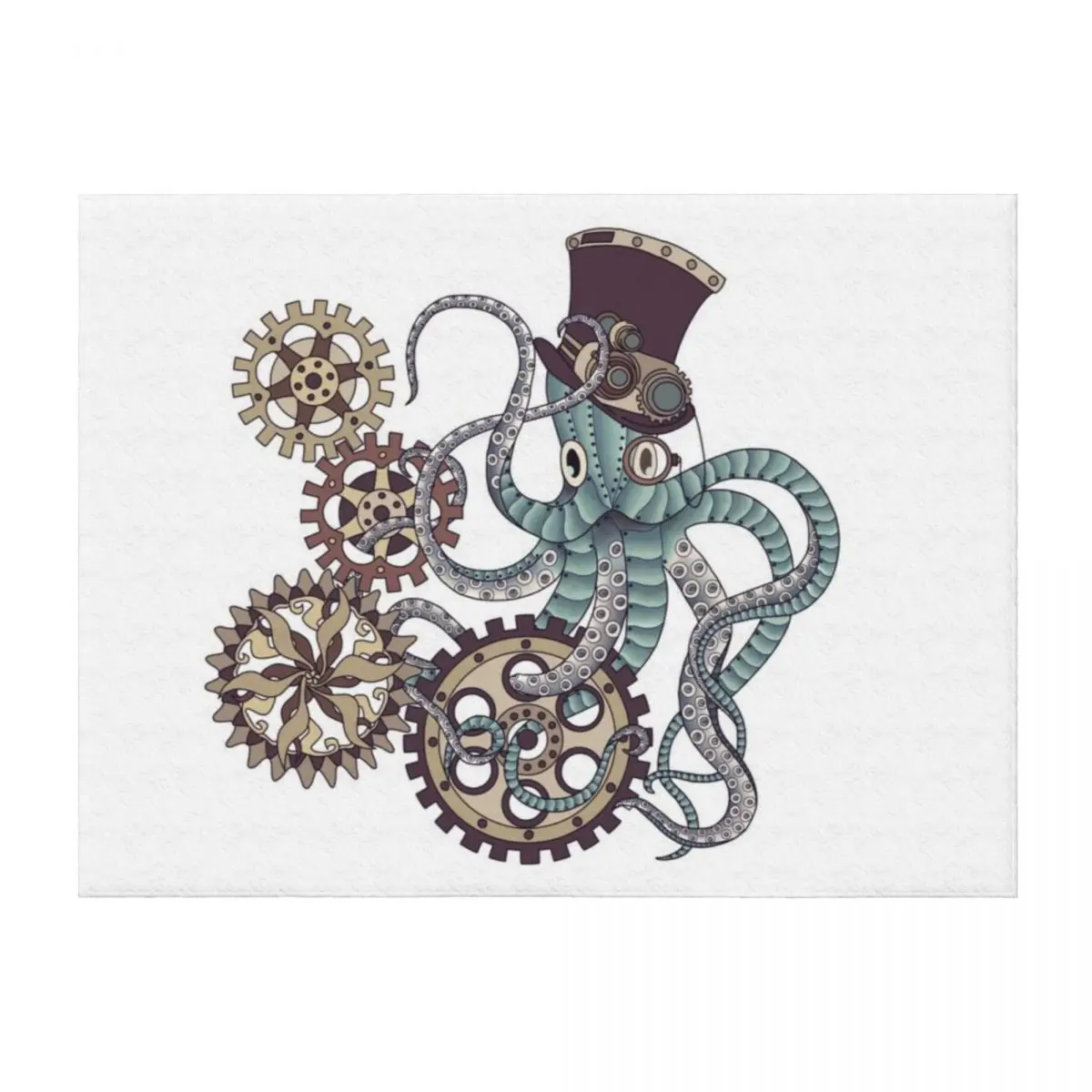 

Mr. Octopus Throw Blanket Beautifuls manga valentine gift ideas Blankets
