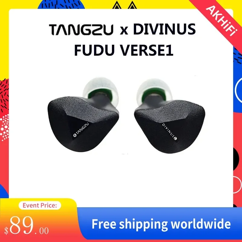 

TANGZU FUDU VERSE 1 Hifi In-ear Headphones 1 Dynamic Driver + 2 Balanced Armature IN EAR MONITORS Earphones