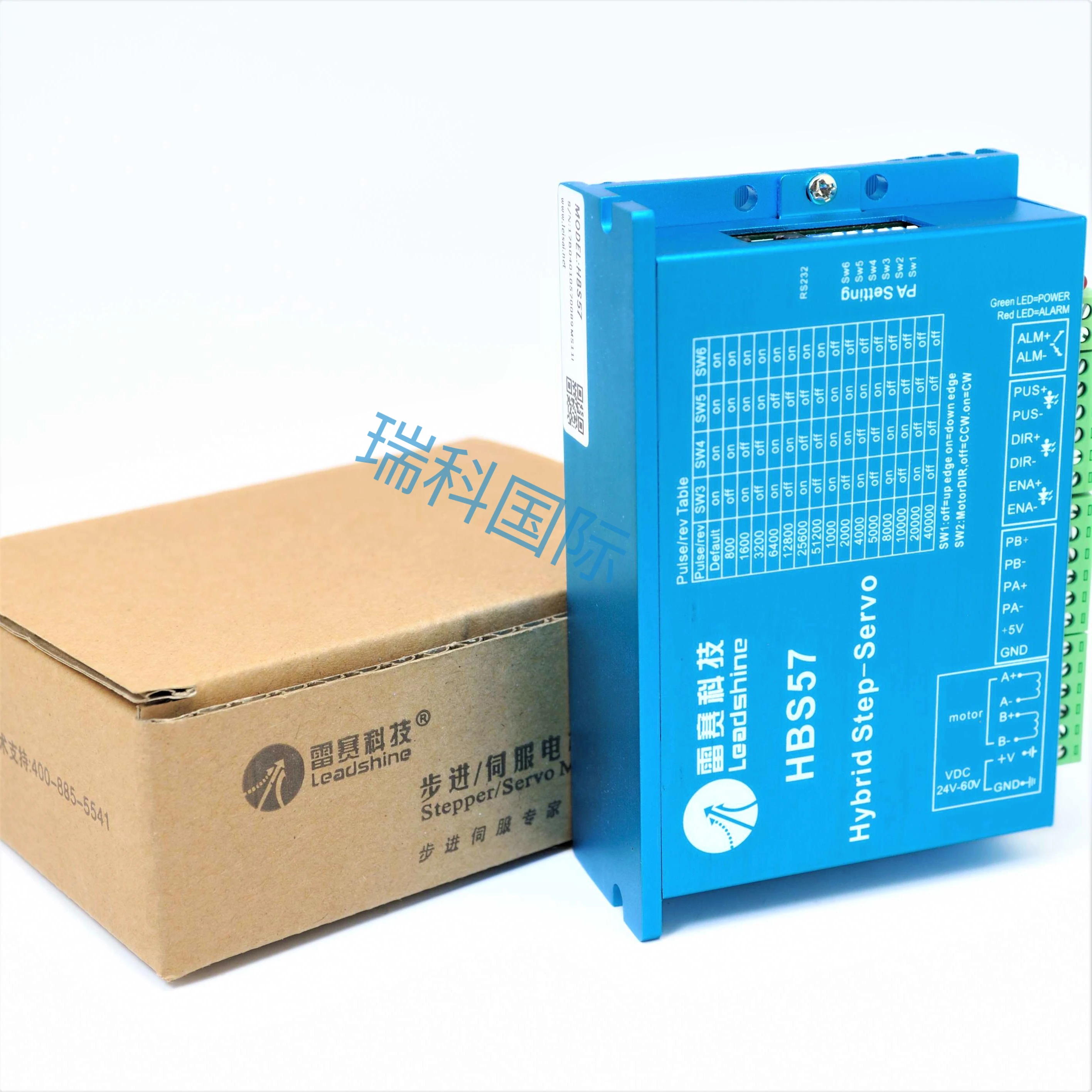 

2026 LEADSHINE Two Phase Hybrid Servo Motor Driver HBS57S/HBS57 High Quality 24V-48V 7A Pulse Direction Control Closed Loop Driv