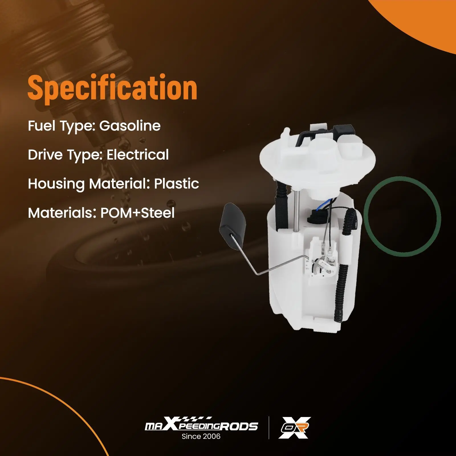 

Fuel Pump Module Assembly for Kia Soul 2010-13 L4 1.6L 2.0L FG1281 E8995M