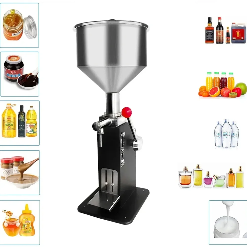 Na03 Handmatige Vulmachine Voor Vloeibare Pasta Cosmetische Room Fles Filler Lotion Saus Pinda 'S Boter Etherische Olie Shampoo