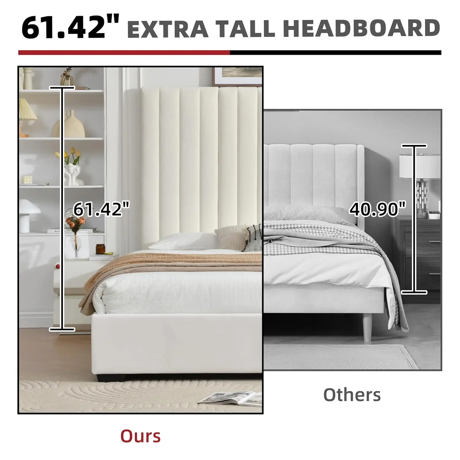 Thumbnail 3 - #29 Cheap Upholstered Headboards Worth Buying