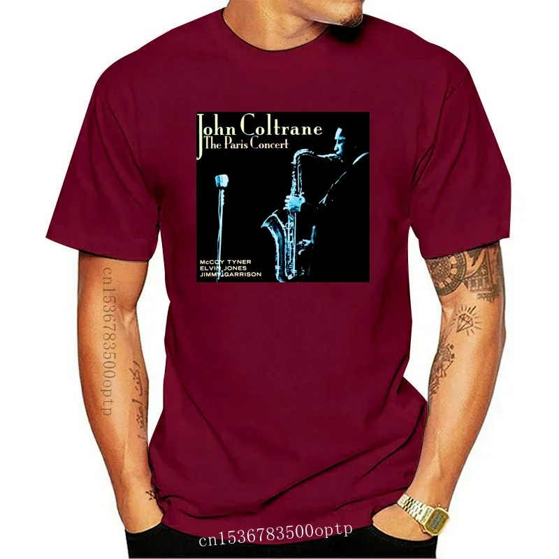 2019 Summer T Shirts For Men John Coltrane Paris  Black Men'S  Shirt S 3Xl 034057