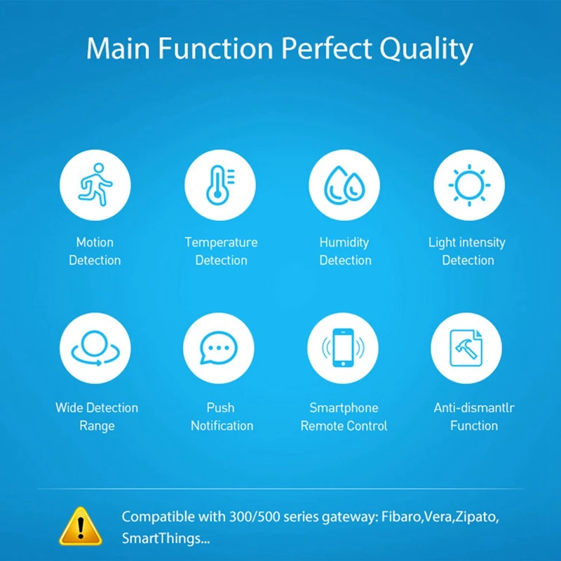 4 шт. Z-Wave 700 PIR детектор движения с датчиком температуры и влажности, домашняя автоматизация, работа с Smartthing Vera B