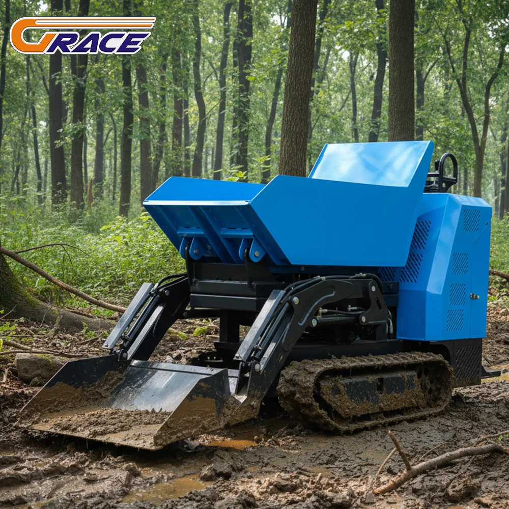 

Индивидуальный мини-самосвал 800 кг EURO 5 EPA Быстрая доставка Высокое качество Гусеничный самосвал Оптовая продажа с фабрики