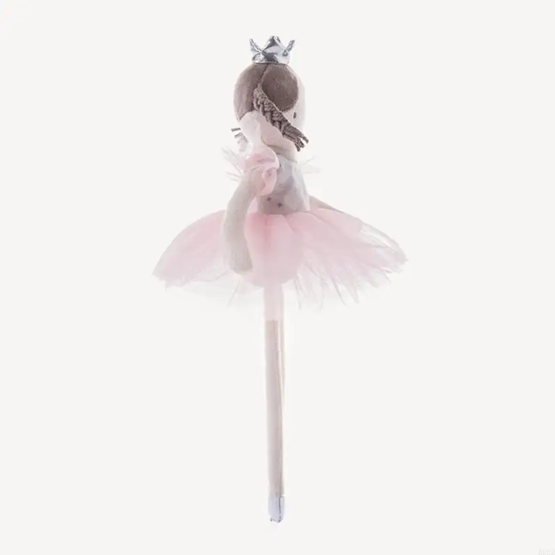 K92D 34cm Cartoon Ballet Girl with Long-legged 13.38Inches Soft Girl Stuffed Children Appease Sleeping Gift