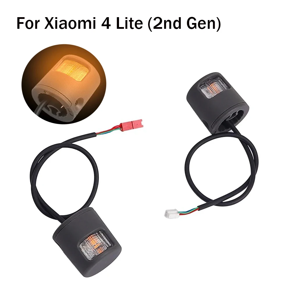 

Direction Signal Light for Xiaomi 4 Lite (2nd Gen) Electric Scooter Turn Signal Light Handle Tail Safety Lamp Accessories