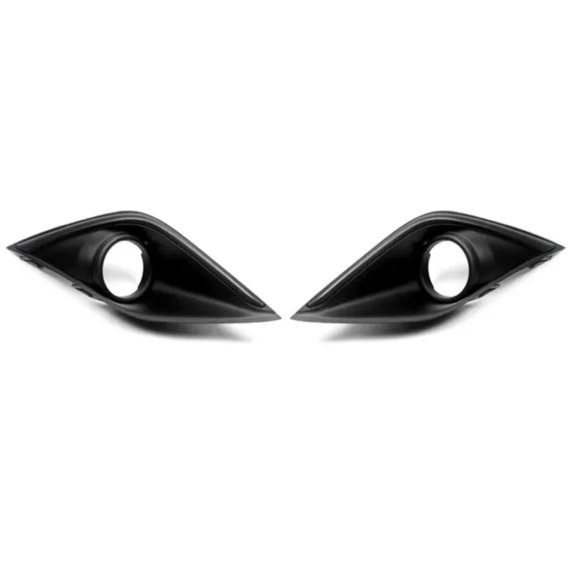 

A03Q-1 Pair Of Front Bumper Fog Light Cover Lamp Bezel For Mitsubishi Outlander 2019-2020 US 6400J683 6400J684