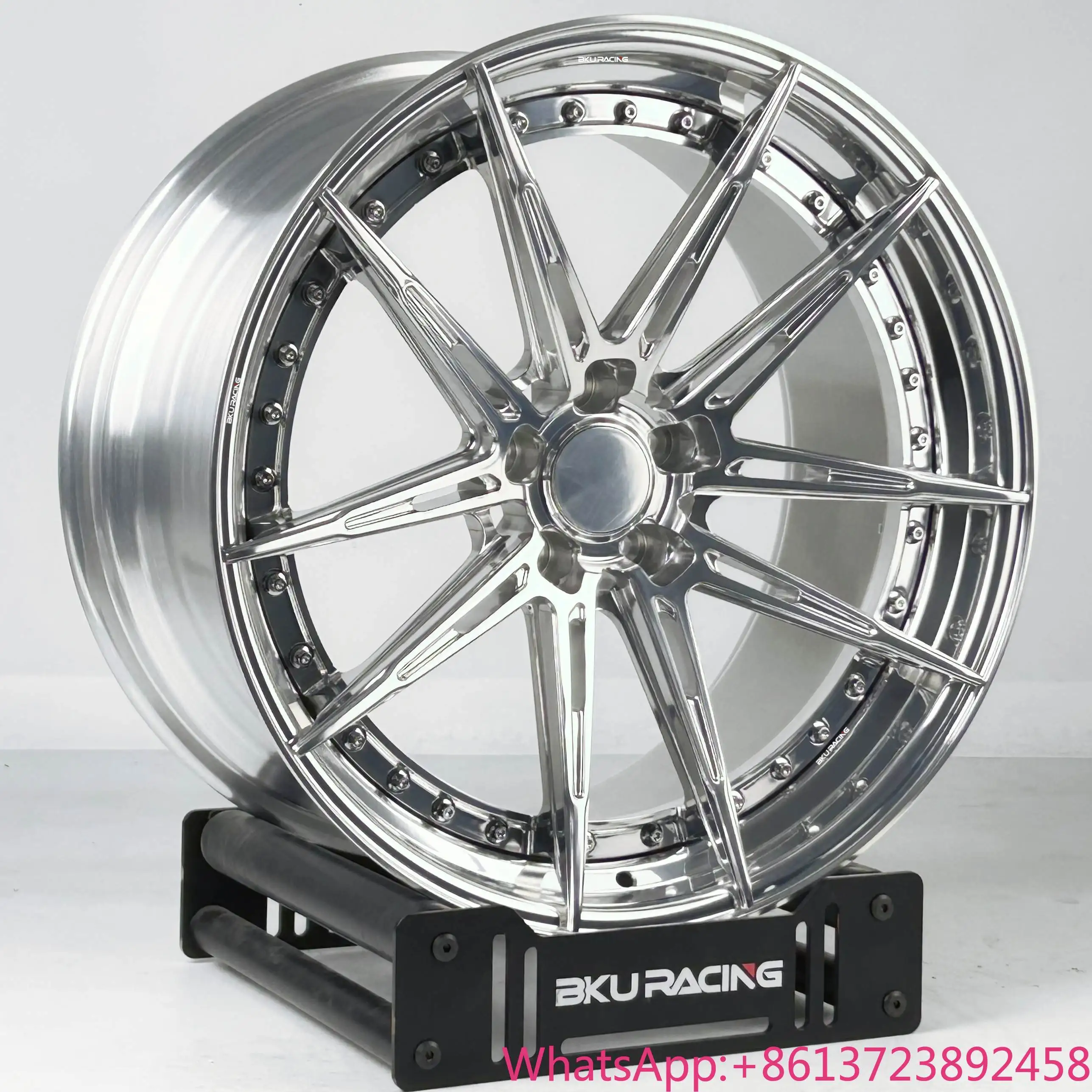 

Forged 2 Piece Wheels for Porsche 911 997 991 992 GT3 RS GTS 18 19 20 21 Inch Rims Full Polish Spokes Alloy 5x130 Wheels