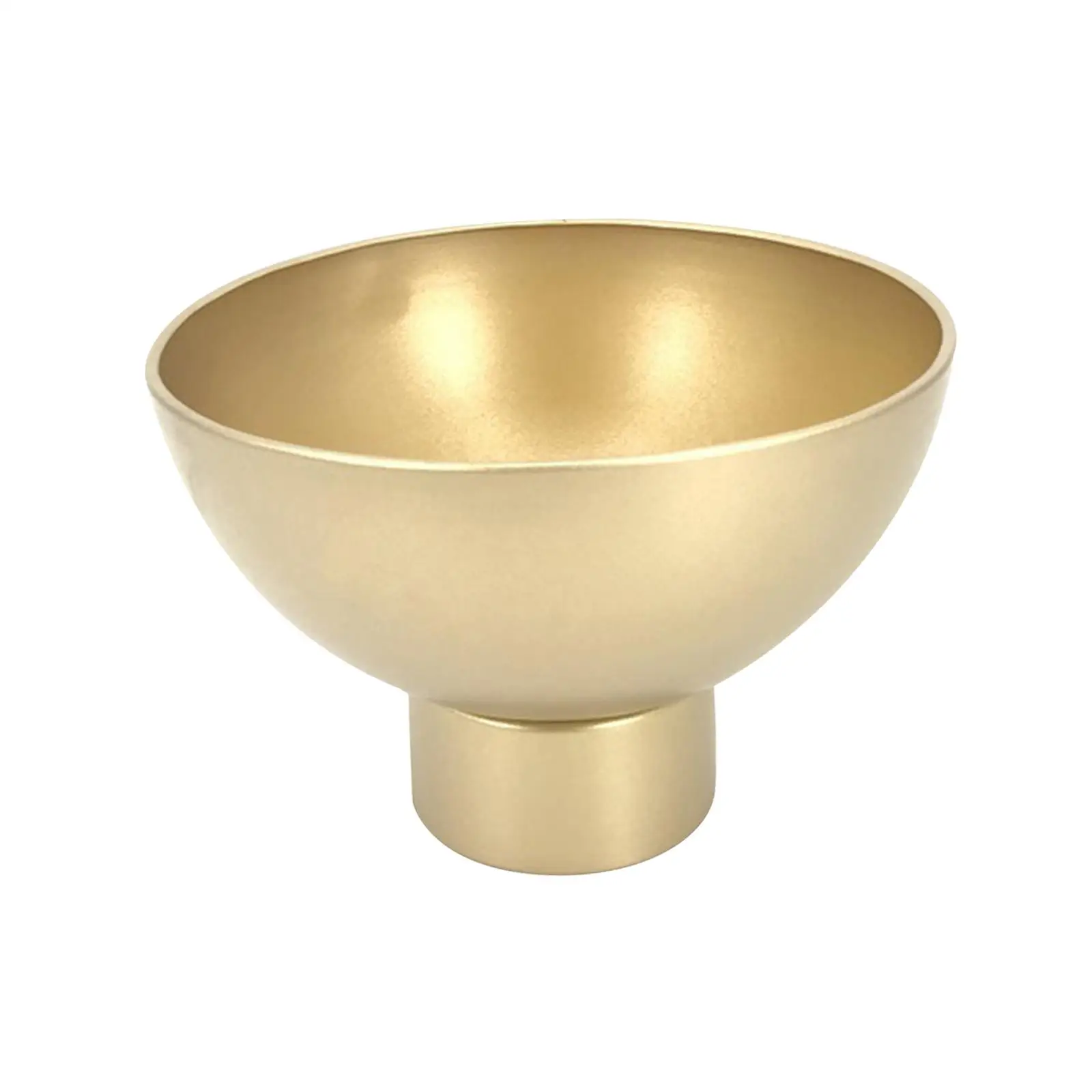 Rustproof Iron Flower Pot for Indoor Outdoor Decor Wide Mouth Planter for Orchids Flowers Tabletop Metal Vase for Plants