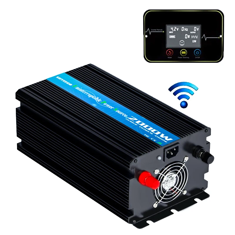 

Rechargeable Inverter Customized Logo 500w/1kw/2kw/3kw Pure Sine Wave Inverter Battery Ups Inverter Charger