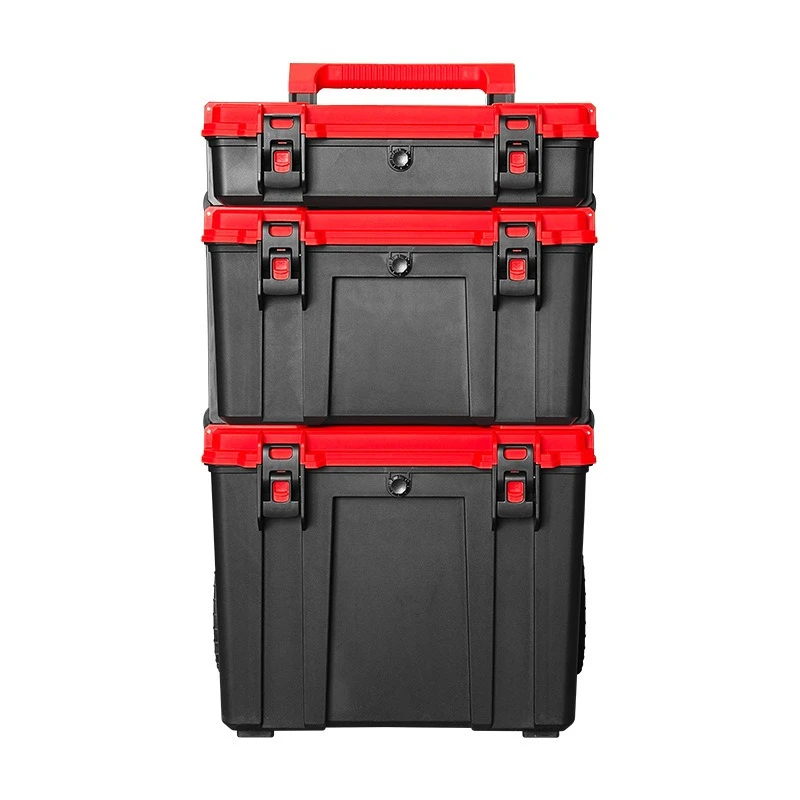 Heritage protection box S5139 with wheel tie rod type multi-layer storage box, which can stack industrial-grade toolboxes