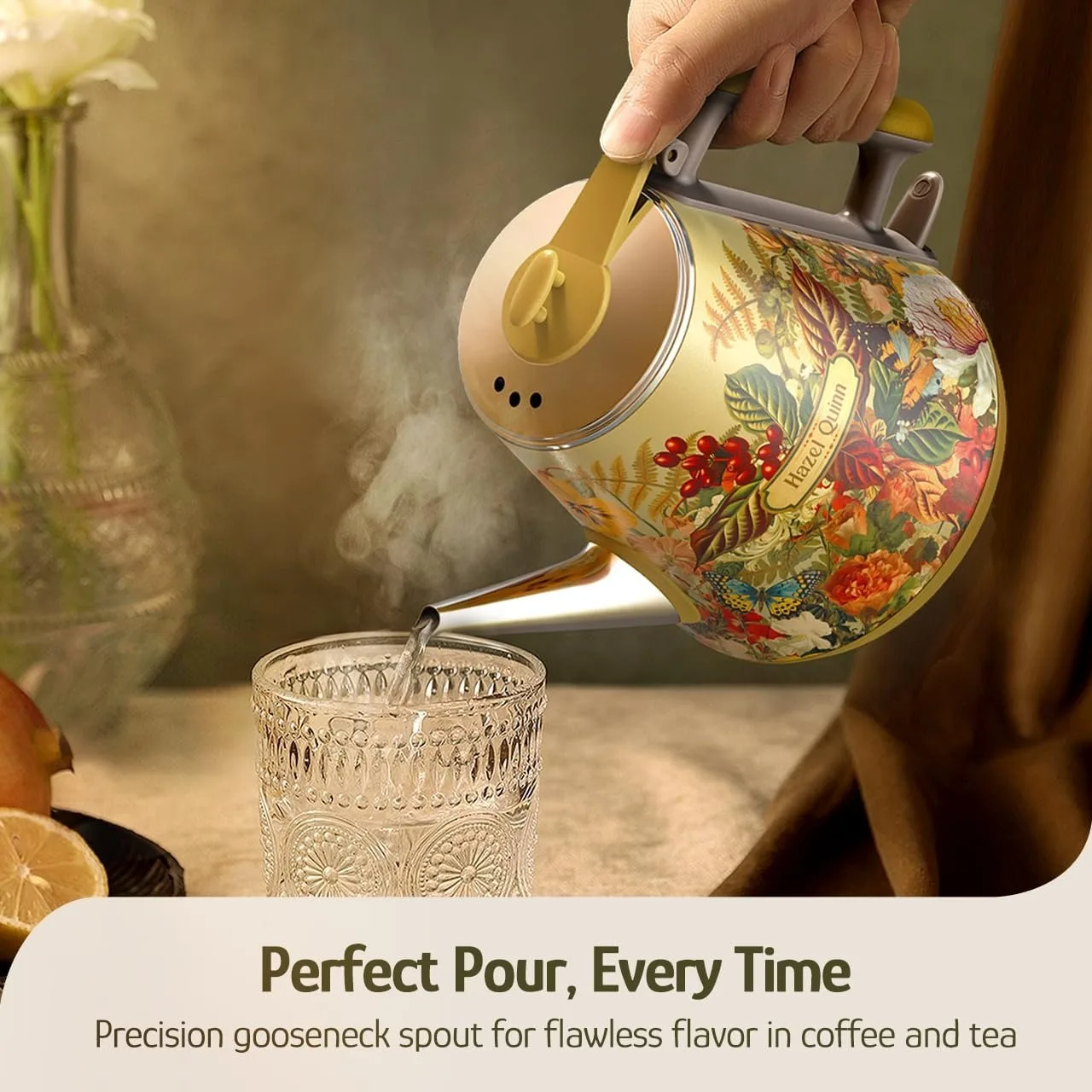 الرجعية غلاية كهربائية خمر نمط وعاء الماء الساخن لصانع الشاي القهوة المنزل المطبخ الأجهزة الصغيرة