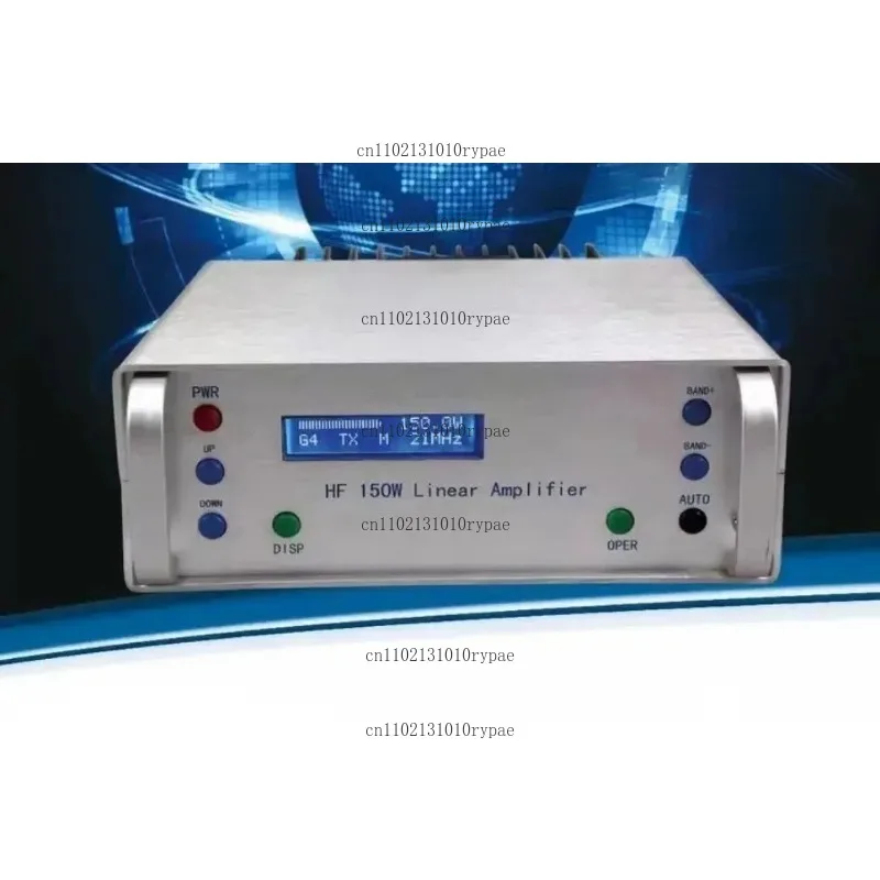 RS-928 150W HF Power Amplifier 0.5-30Mhz Half Duplex for  CW FT8 SDR IC705 Transceivers Frequency Band Switch Gain