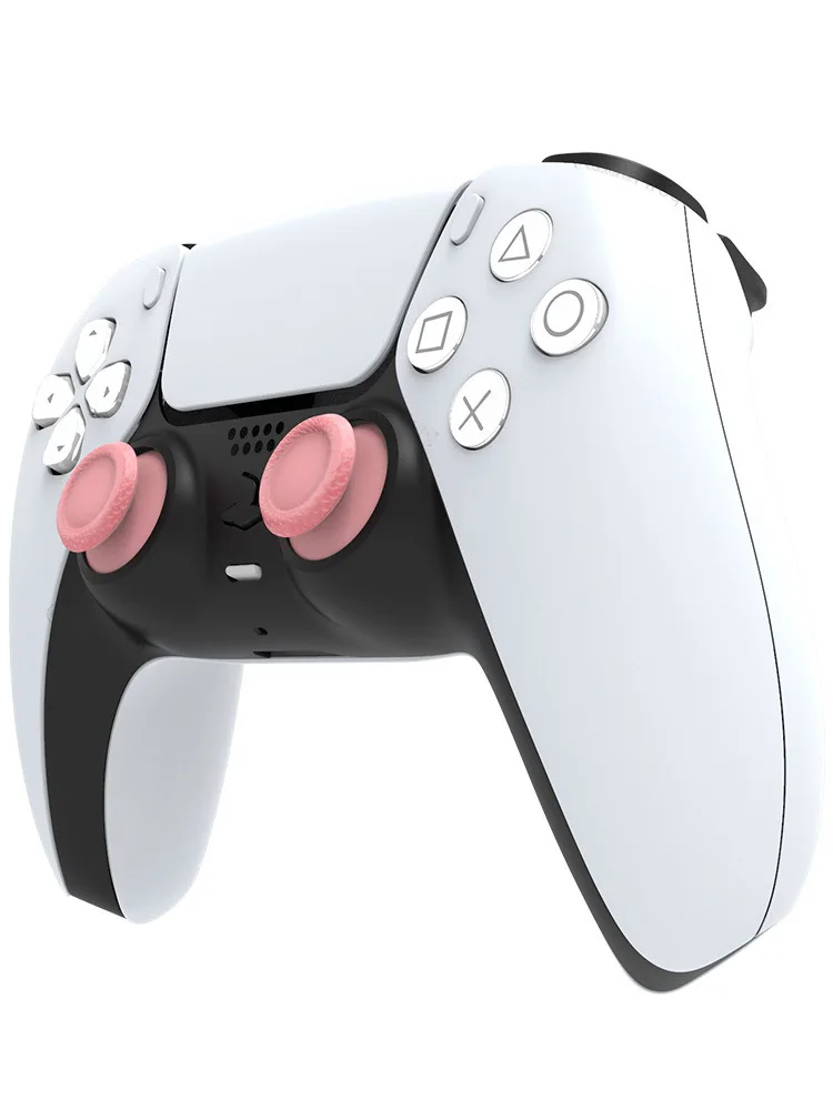 2 قطعة استبدال أجزاء عصا التحكم الإبهام العصي بوتون لوحدة تحكم PS5 التناظرية Thumbstick غطاء ل بلاي ستيشن 5 غمبد