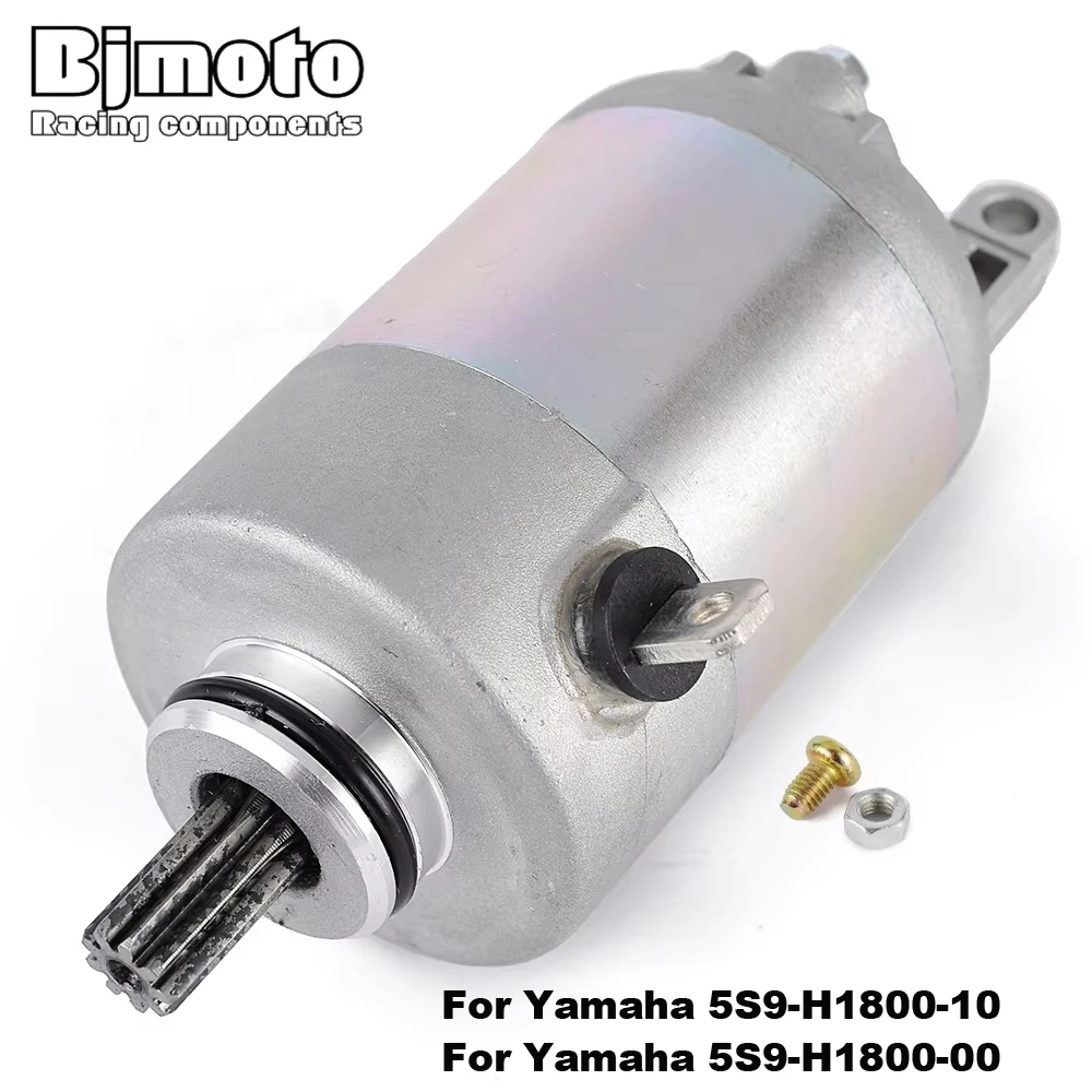 

Motorcycle Engine Starter Motor for Yamaha YW125 Zuma 125 YW125X BWS 125 XC125SR Cygnus X 5S9-H1800-10 5S9-H1800-00