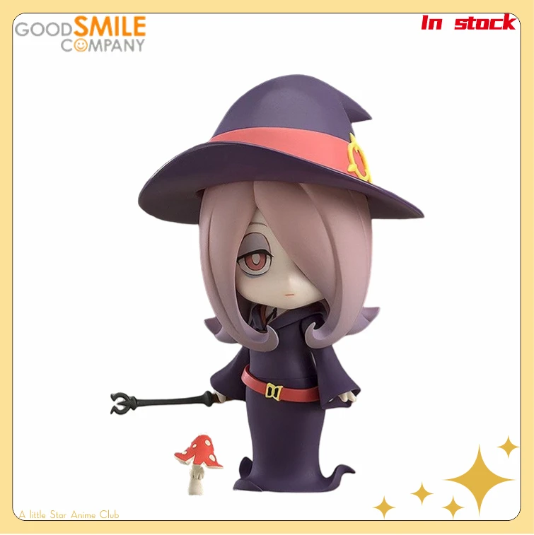 

In Stock Original GSC Nendoroid #835 Little Witch Academia Sucy Manbavaran Anime Figure Ornament Collection Model Toy