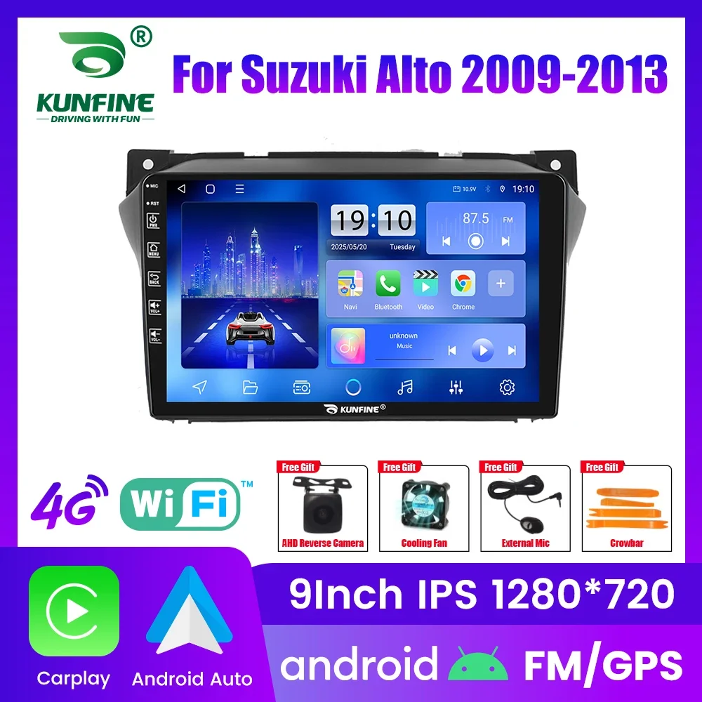 

Автомагнитола Android для Suzuki Alto 2009-2013, 2DIN, 8-ядерный процессор, GPS-навигация, IPS-экран, поддержка CarPlay и Android Auto