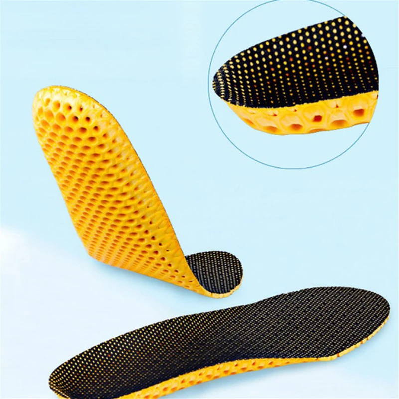 Insoles Orthopedic Memory Foam Sport Support Insert Woman Men Shoes Feet Soles Pad Orthotic Breathable Running Cushion