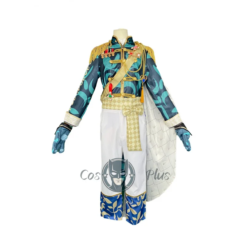 أزياء تنكرية على شكل قطة من Game Identity V Naib Subedar Cheshire للرجال زي موحد خفيف لحفلات الهالوين ملابس أنيمي