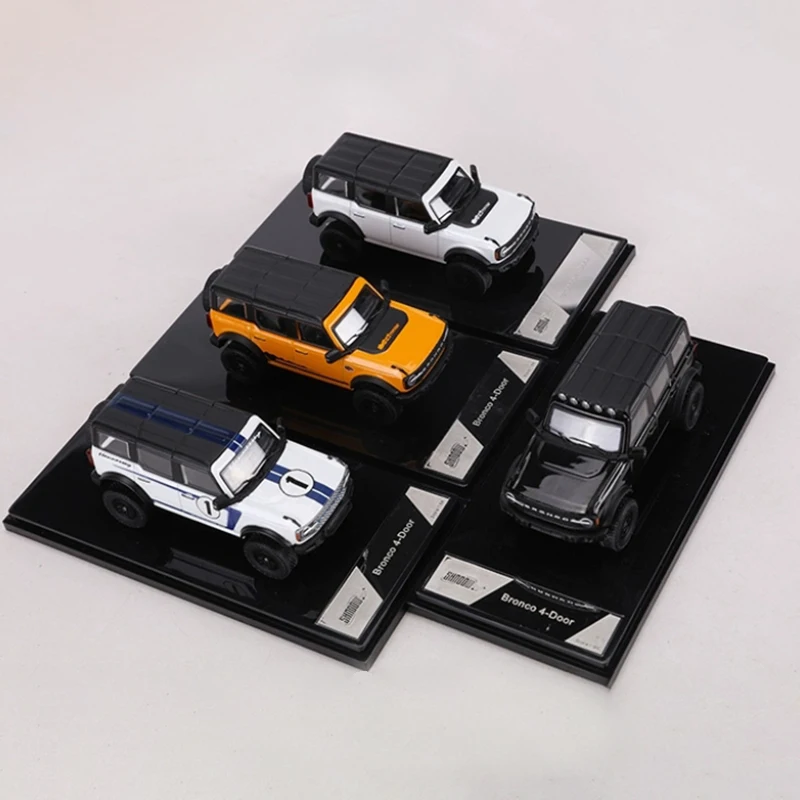 

SHADOW PRO 1/64 Bronco Alloy Off-Road Car Model Adult Static Collection Decorated Holiday Gifts Toys