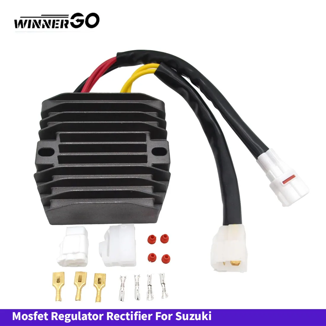 

Mosfet Regulator Rectifier For Suzuki GSXR600 GSXR750 GSXR 1000 2006-2015 SFV Katana 650 Gladius SV650 GSX1400 DL1000K DL1000