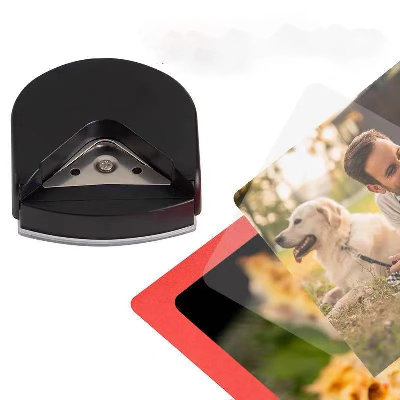 Effen Kleur Corner Rounder Papier Puncher Card Photo Cutter Diy Craft Scrapbooking Gereedschap Maker Machine Papier Trimmer Rounder