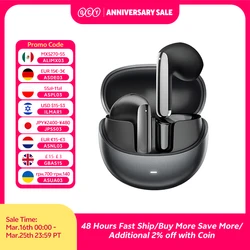 QCY HT10 AilyBuds Pro+ ANC auricolare Wireless Hi-Res Audio con LDAC Bluetooth 5.3 auricolari 6 Mic AI HD chiamata connessione multipunto