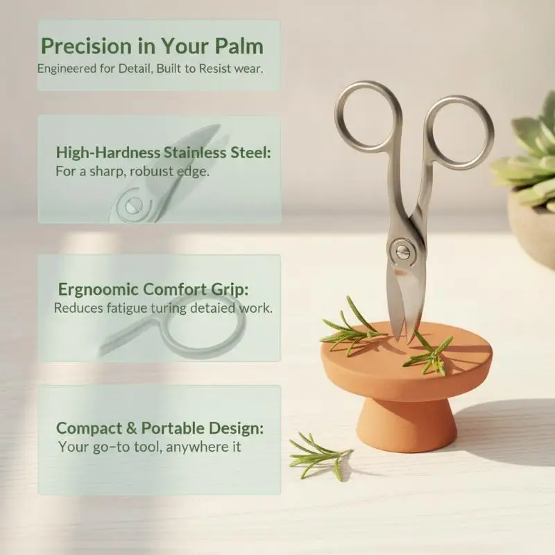 1Pcs Nail Cutter Scissors Professional Pedicure Fingernail Toenail Clipper Eyebrows Eyelash Multi-purpose Curved Blade Manicure