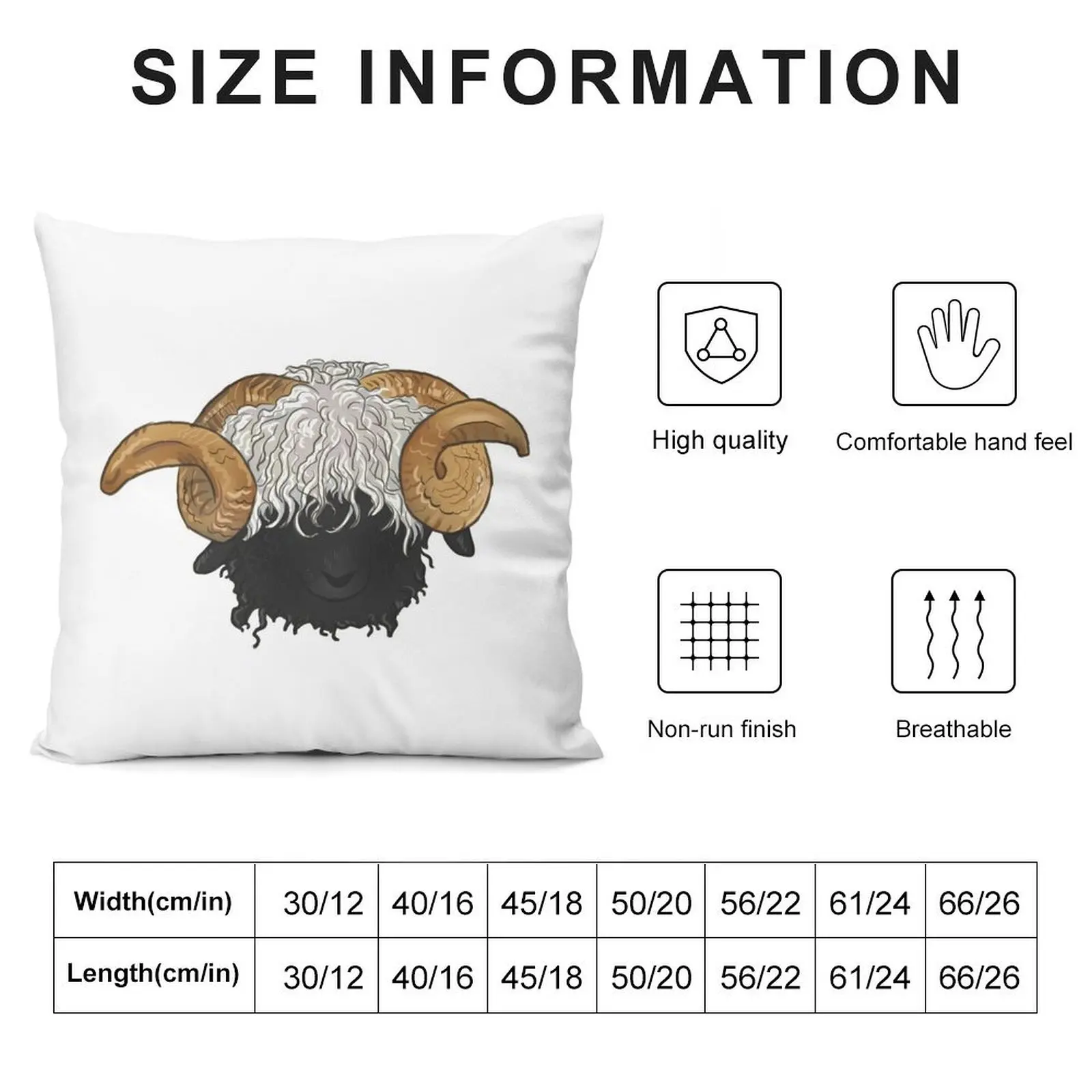 Valais Blacknose Sheep Throw Pillow New year luxury decor Luxury Pillow Case pillow