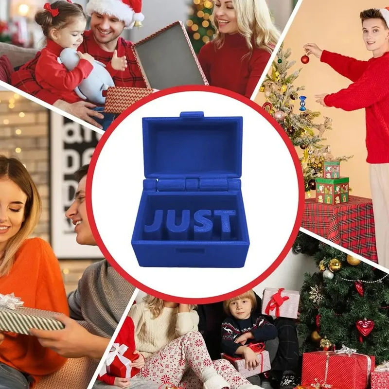 Funny Prank Box Storage Box Just In Case Prank Stuff Desk Decor Weird Stuff Small Box With Word Jewelry Organizer-ABJU