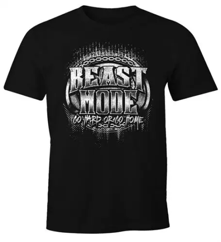 

Beast Fashion Steampunk Gothic Printing Fashion T-Shirt