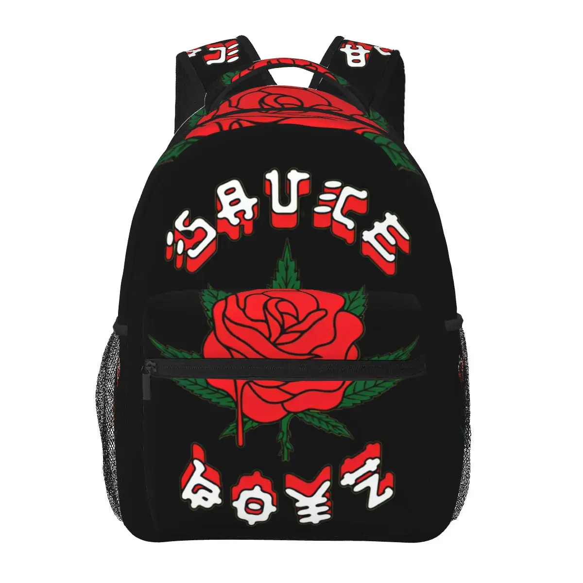 Rapper Eladio Carrion Merch Sauce Boyz Backpacks Boys Girls Bookbag Children School Bags Cartoon Laptop Rucksack Shoulder Bag