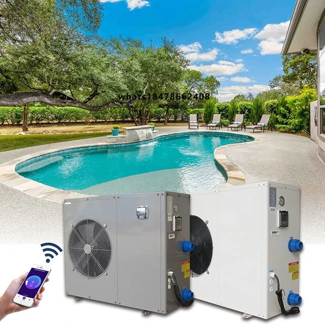 Inverter Swimming Pool Heat Pump Heating/Cooling Air Source Heat Pump Swimming Pool Machine With Smart Wifi Control 10kw 21kw