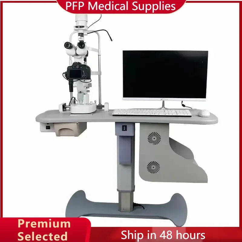 AP04 Portable Diagnostic Slit Lamp with Digital Camera and Professional Software for Eyeglass and Contact Lens Fitting