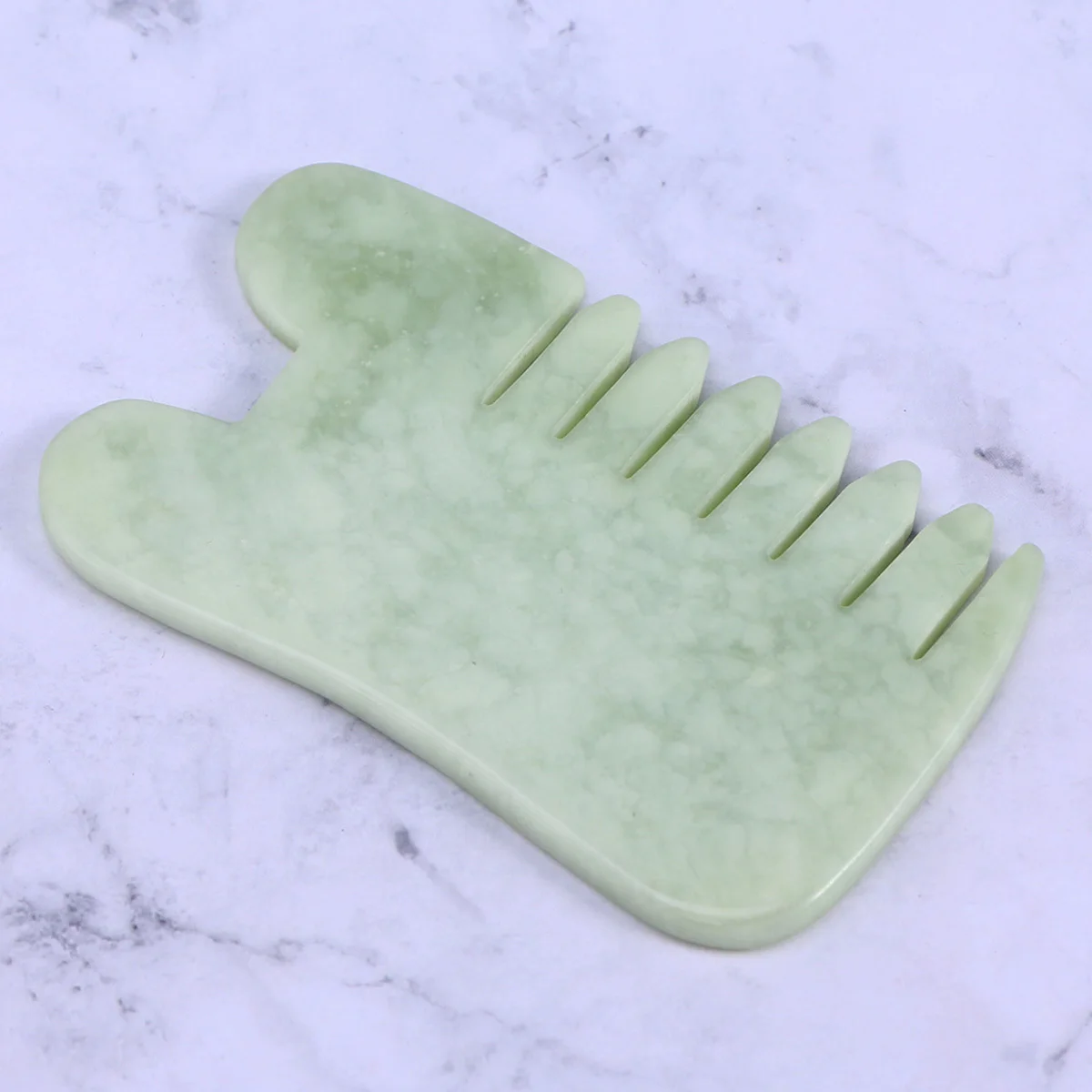 

Natural Jade Gua Sha Board for Face Neck Shoulder Leg Foot Stone Massage Tool for Spa and Muscle Relief