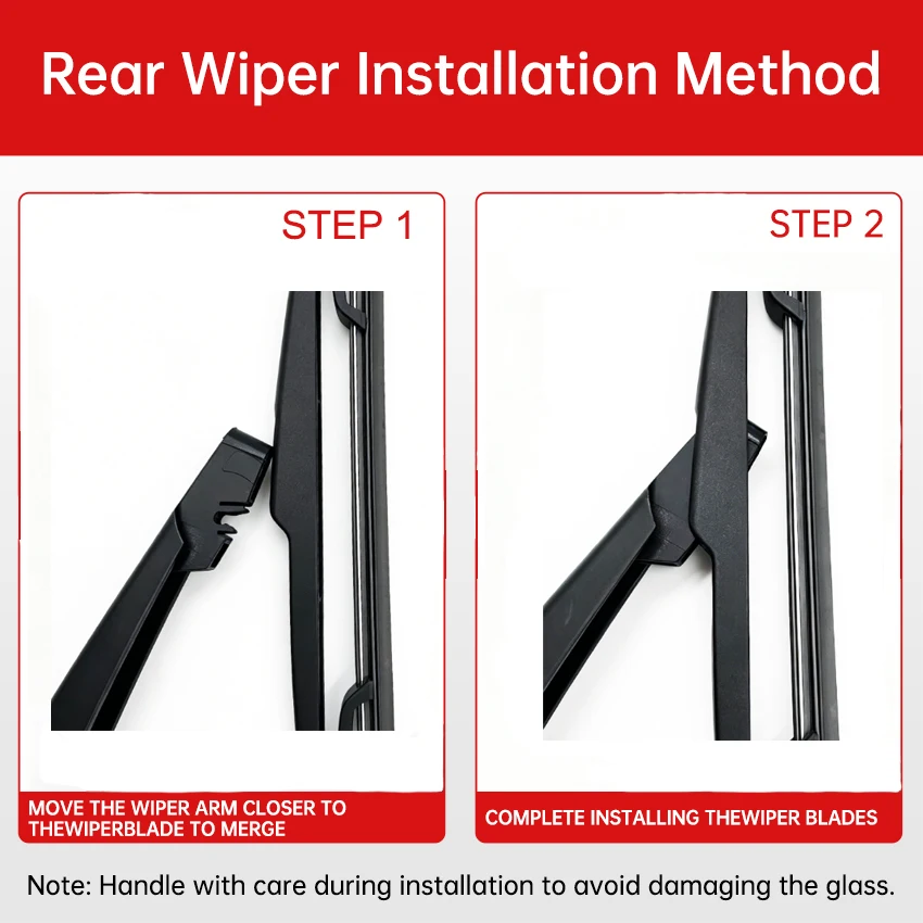 2pcs Rear Windshield Wiper Arm Blade Set For Ford Edge 2007 2008 2009 2010 2011 2012 2013 9T4Z17526A