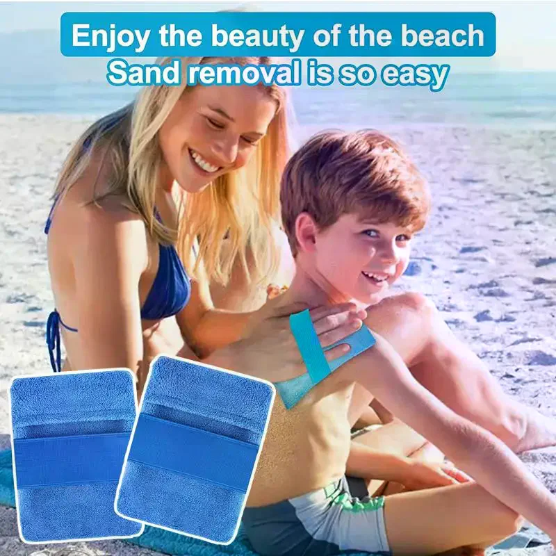 New Sand Remover For Beach Beach Sandbag Powder Bag Sand Removal Brush Sand Remover Brush Beach Vacation Camping Essentials
