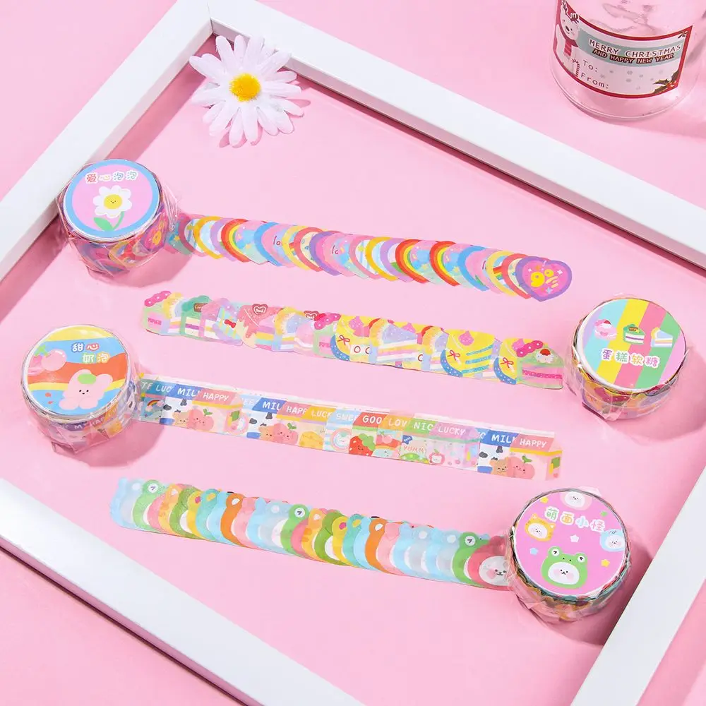 

Tearable Stationery Decorative Kawaii Sticky Paper Scrapbooking Sticker Washi Tape Diary Label
