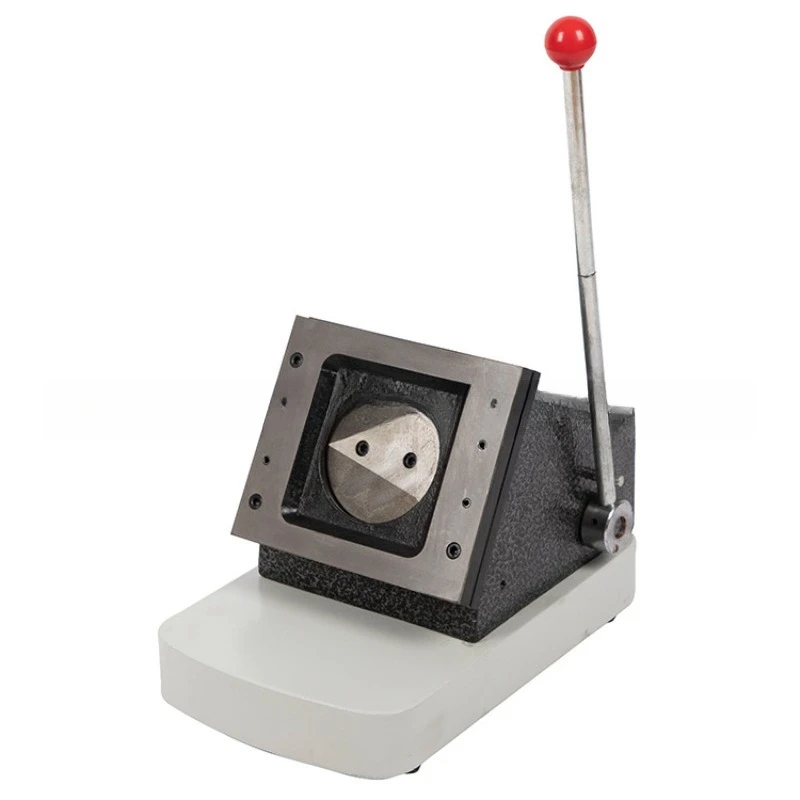 

Card cutting machine can be made into any round paper cutter PVC card cutting machine