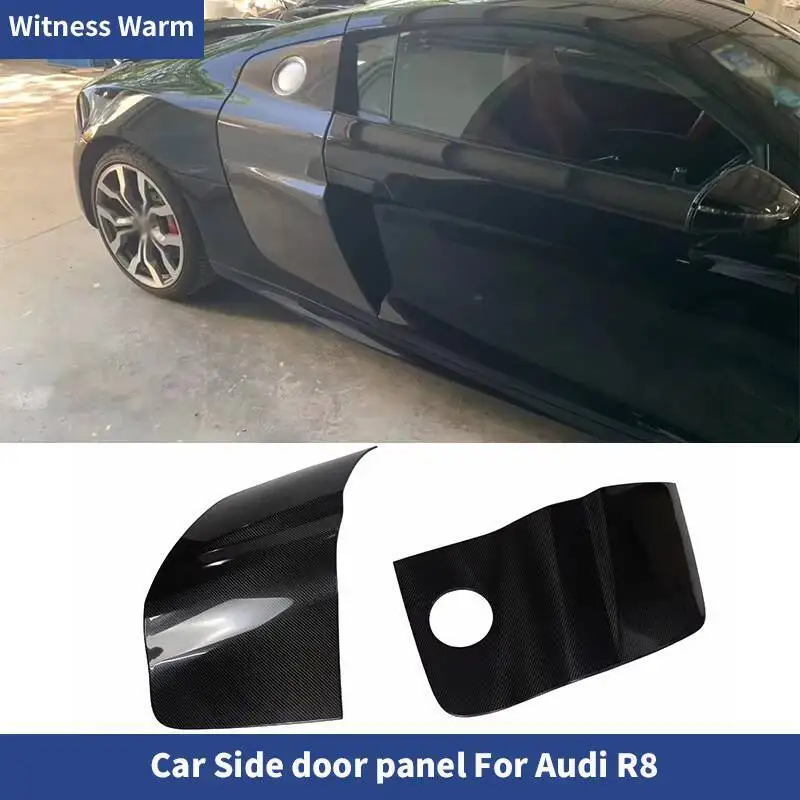 

For Audi R8 Carbon Fiber Door Rear Panel Rear Side door panel Fenders Flares Car Styling