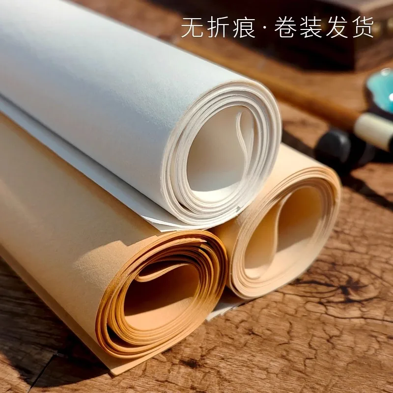 10 Sheets Mica-sprinkled Processed Xuan Paper - Non-absorbent for Fine-line Gongbi Painting & Detailed Calligraphy Artwork