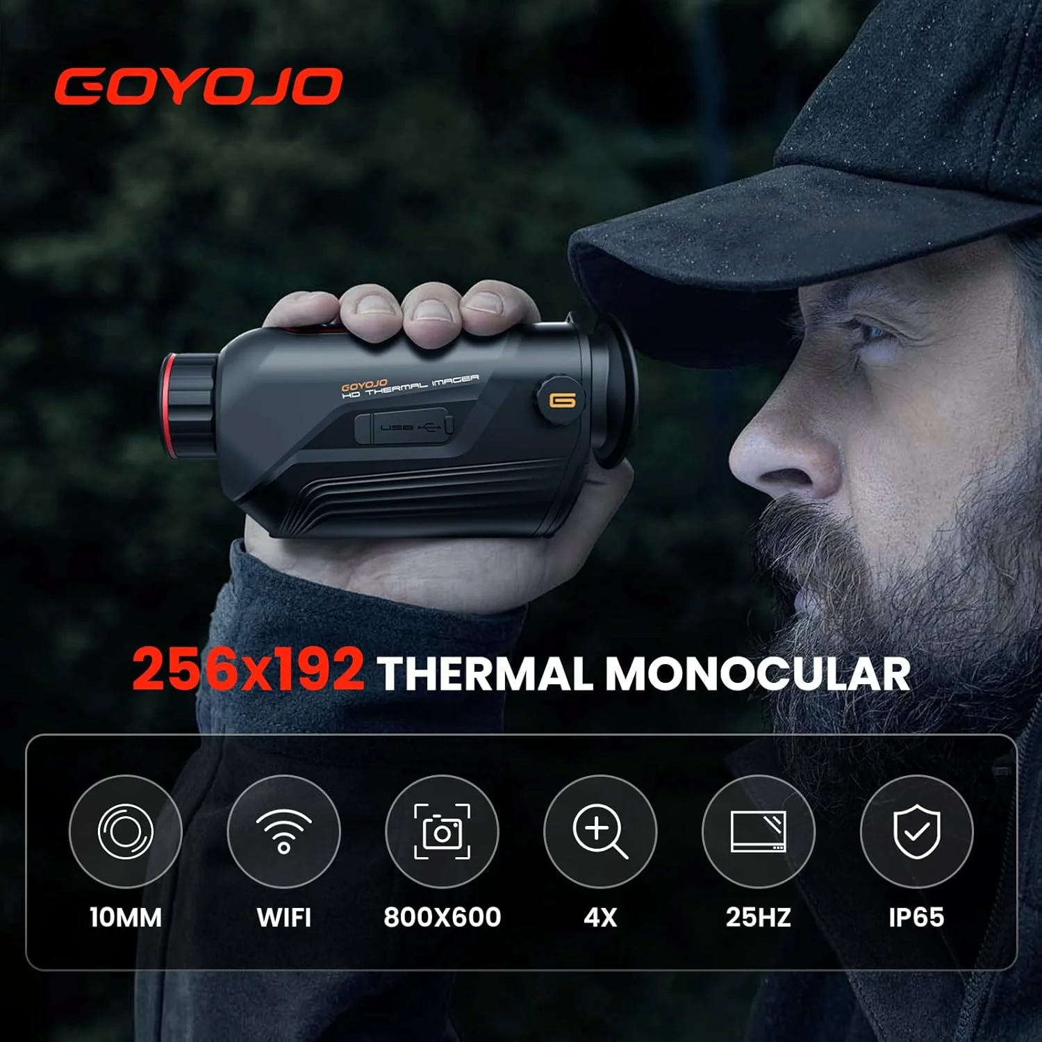 Monóculo Térmico GOYOJO G210 G - Monocular Night Vision avaliação e preço