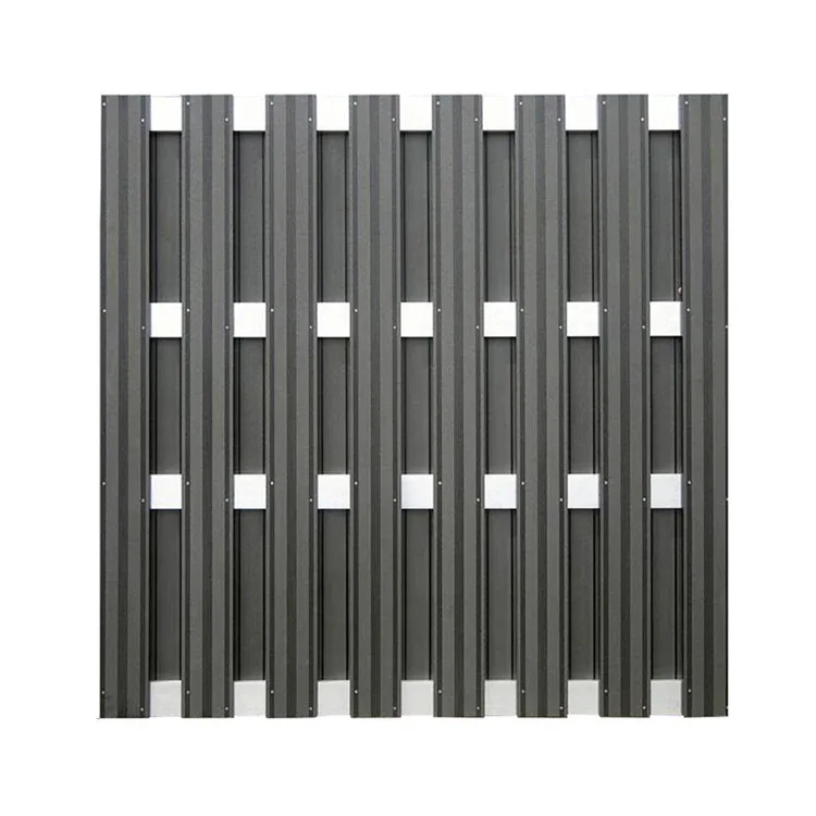 Custom size and outdoor plastic wood fence patio garden wood plastic fence  board