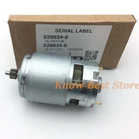 

14 зубьев, 18 В ДВИГАТЕЛЬ 629937-8 629834-8 для Makita DF457DWE HP457D DF457D DHP453 BHP453 BDF453 DDF453 DDF453RFE 8390D 8391D 6390D 6
