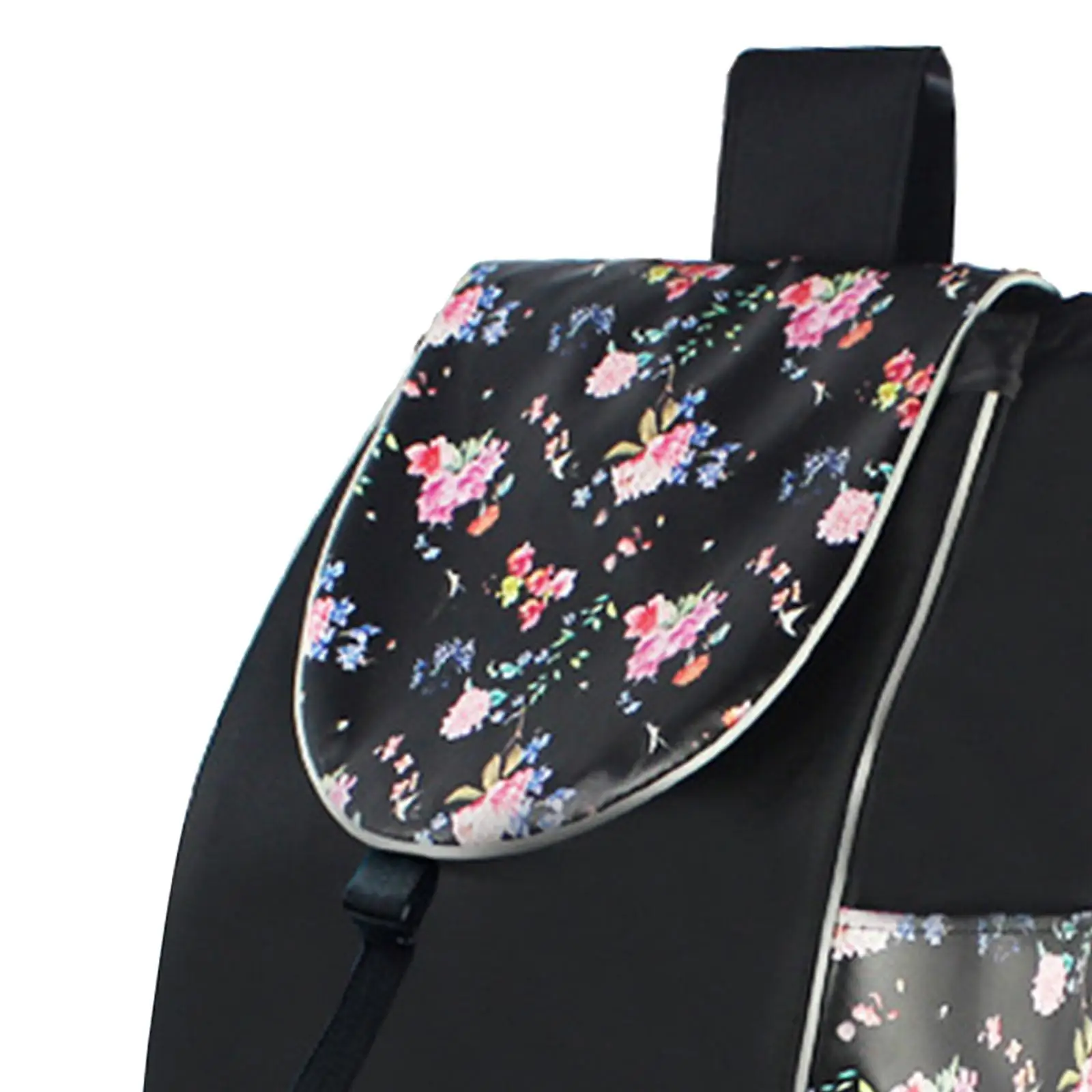 Trolley Cart Spare Bag Waterproof with Side Pocket Folding Shopping Cart Replacement Bag for Home House Groceries Camping Travel